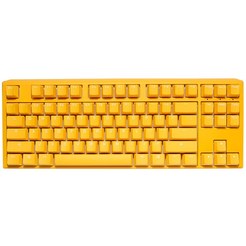 Ducky One 3 Yellow TKL Hot-Swap Wired RGB Mechanical Gaming Keyboard Cherry MX Switches Ducky One 3 Yellow TKL Hot-Swap Wired RGB Mechanical Gaming Keyboard Cherry MX Switches